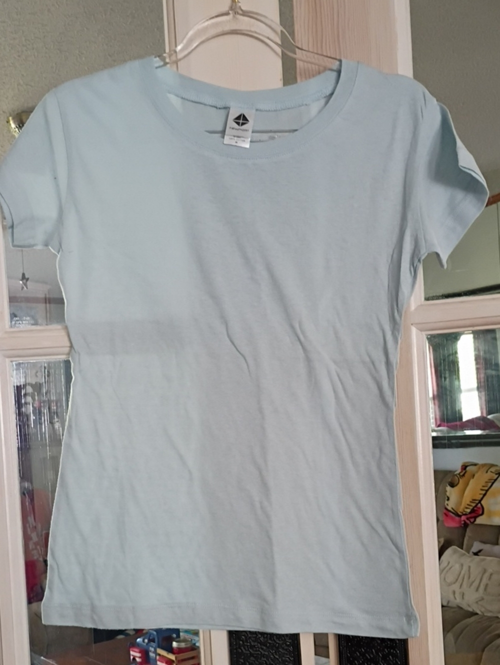 Newport Pale Blue Crew Neck Tee